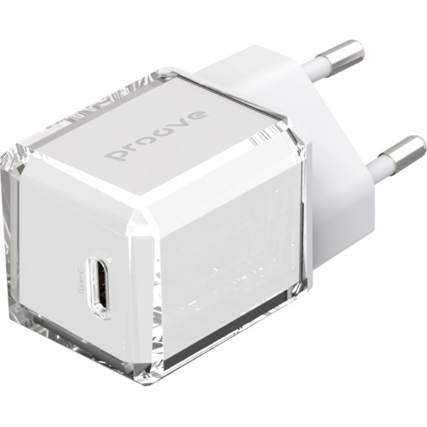 Фото - Сетевое зарядное устройство Proove Pure GaN 30W (Type-C) White (WCPU30012202)